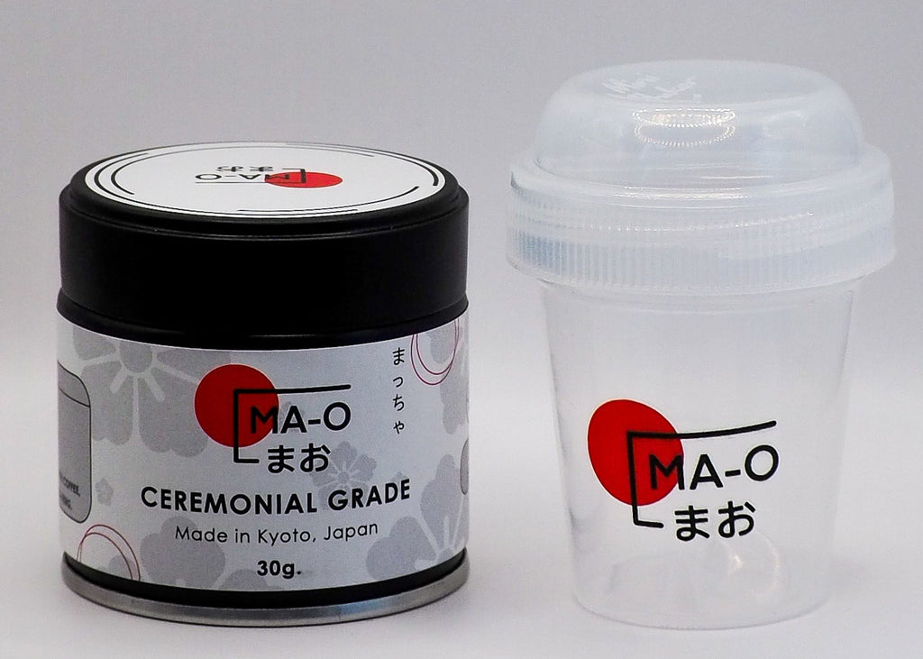 Set Value: Ceremonial Grade Mao Matcha + Mini Shaker
